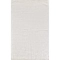 Bashian Bashian S209-WH-8X10-WZ Bashian Radiance Collection Solid Contemporary 100 Percent Viscose Hand Loomed Area Rug; White - 7 ft. 9 in. x 9 ft. 9 in. S209-WH-8X10-WZ